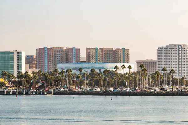 Long Beach California Septiembre 2017 Paisaje Urbano Del Centro Long — Foto de Stock