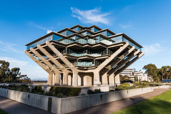 Jolla Kalifornien Februari 2018 Geisel Library Huvudbiblioteket Byggnaden University California — Stockfoto