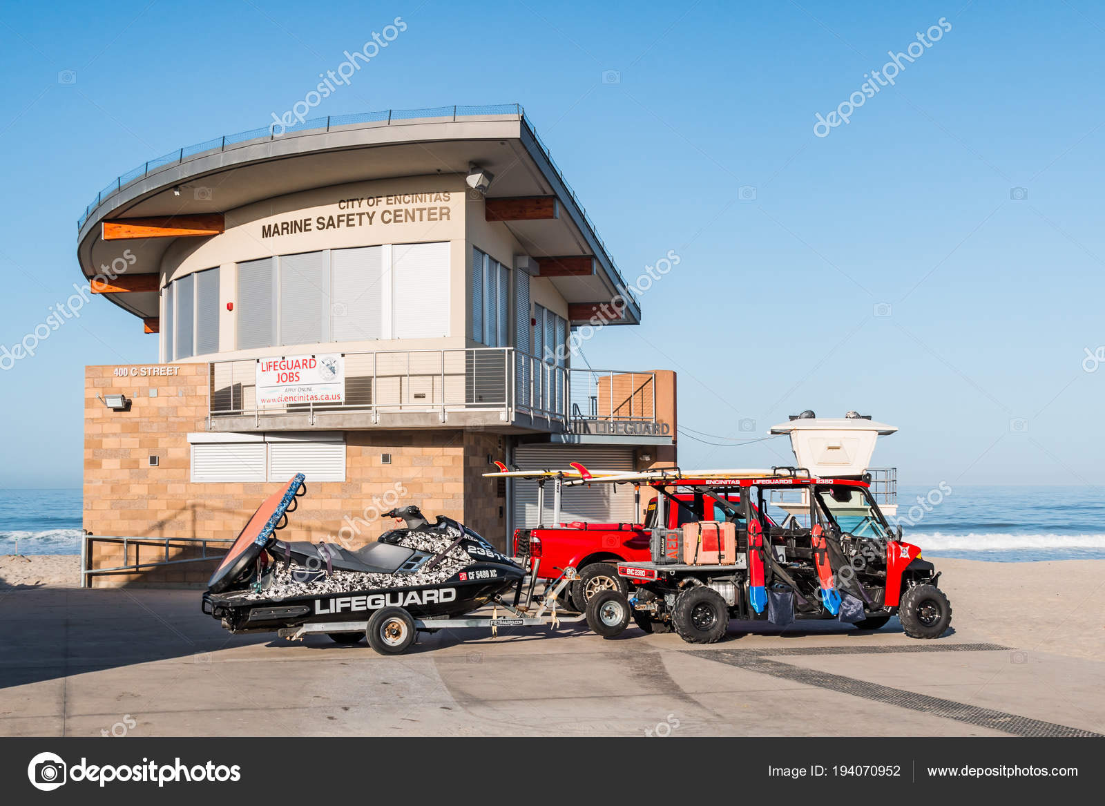 Encinitas California April 2018 Marine Safety Center