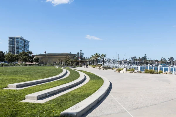 Coronado California Usa February 2017 People Stroll Grounds Glorietta Bay — Stock Photo, Image