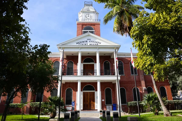 Key West Florida Usa November 2019 Monroe County Courthouse Färdigt — Stockfoto