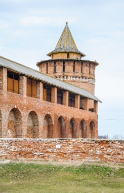 Marinkina Kulesi ve Kolomna Kremlin duvarı