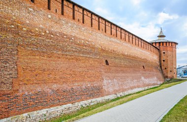  Kolomna Kremlin ve Granovitaya Duvarı (yönlü) Kulesi