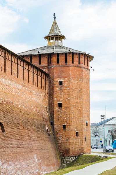 La Torre Granovitaya (facetada) del Kremlin de Kolomna — Foto de Stock