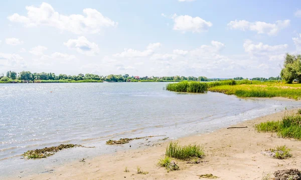 Orilla del río Don en los alrededores de Rostov-on-Don — Foto de Stock