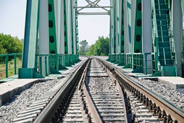 Demiryolu Köprüsü'nde Moskova Merkezi daire