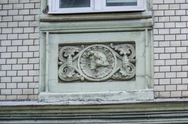 Bir evde, Moskova'nın kabarık bir panelde