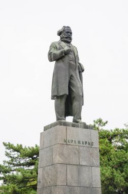 Rostov-on-Don meydanda Karl Marx Karl Marx Anıtı