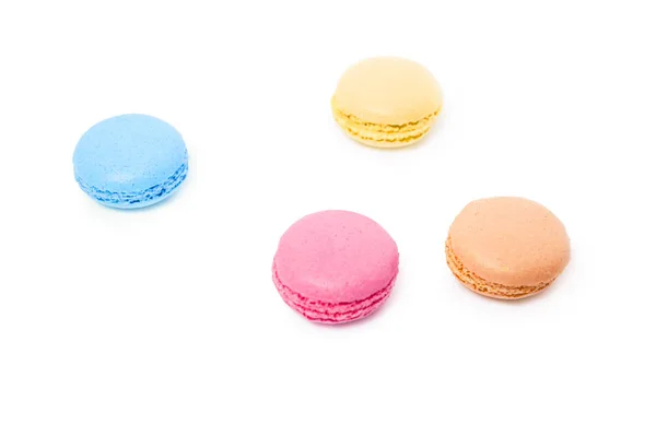 Macaron da dessert tradizionali francesi colorati — Foto Stock