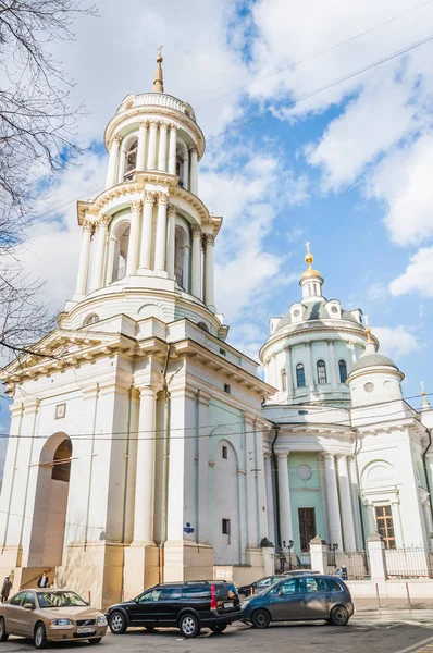 Moskva Rusko Dubna 2015 Kostela Svatého Martina Zpovědnice Alexandr Solženicyn — Stock fotografie