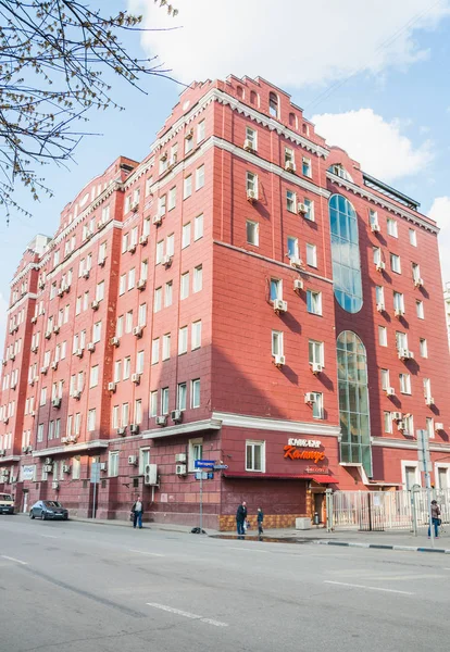 Moskva Rusko Dubna 2015 Administrativní Kancelářská Budova Ulici Bolšaja Andronievskaya — Stock fotografie