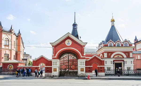 Moscou Russie Avril 2015 Monastère Intercession Pokrovsky Église Orthodoxe Russe — Photo
