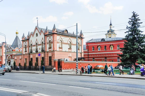 Moskva Rusko Dubna 2015 Kostel Svatého Petra Fevronia Murom Klášteře — Stock fotografie