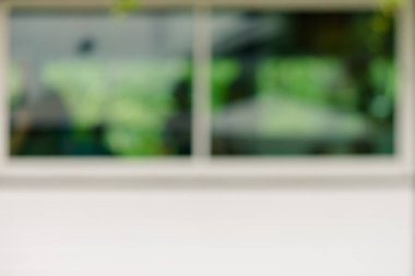 Arka plan bulanık - kahve dükkanı bokeh ile arka plan bulanıklık. Vintage filtre uygulanmış görüntü.