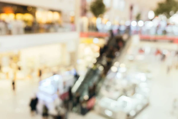 Fundo desfocado - Loja de shopping center desfoque fundo com bokeh. imagem filtrada vintage . — Fotografia de Stock