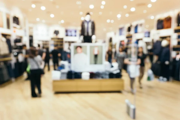 Sfondo sfocato - Negozio di centro commerciale sfocatura sfondo con bokeh. immagine filtrata vintage . — Foto Stock