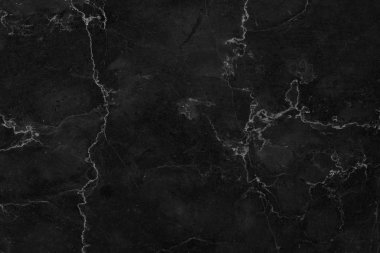 Siyah mermer desenli doku arka planı. Tayland mermeri, soyut doğal mermer siyah ve beyaz tasarım için..
