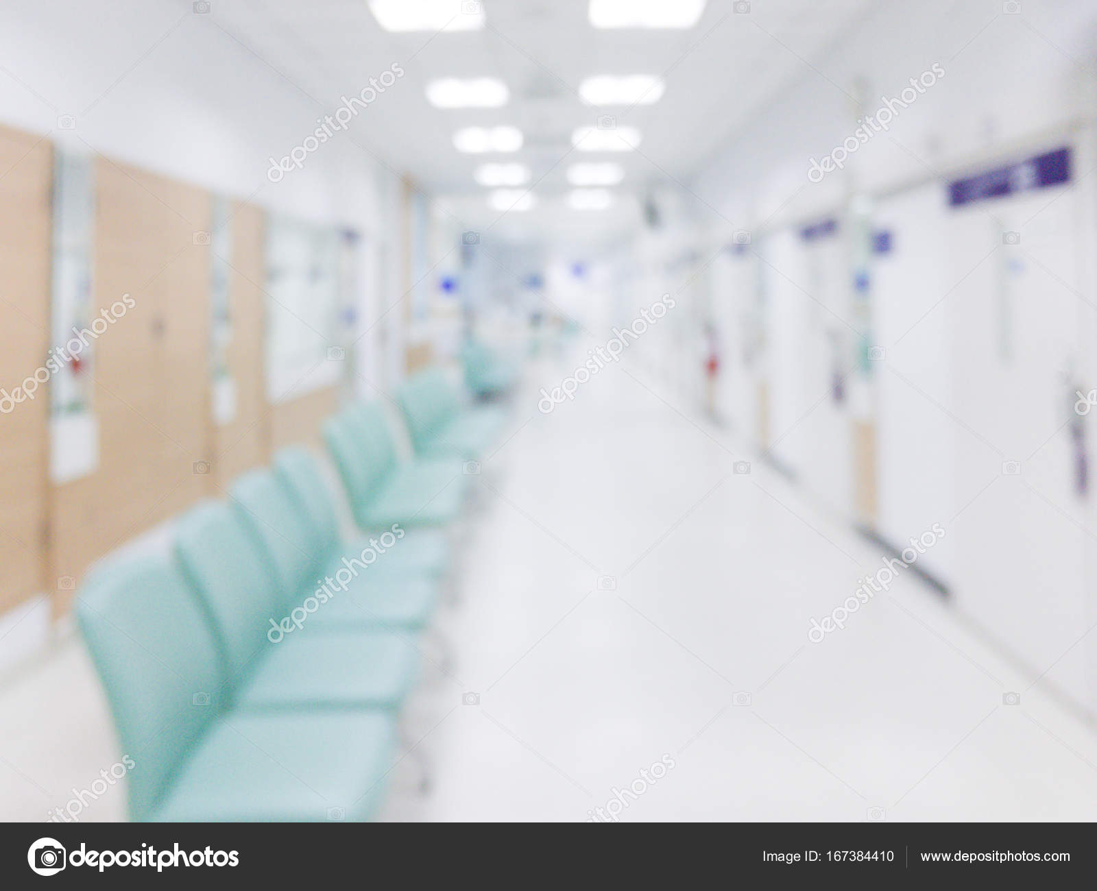 Blurred background - Abstract blur beautiful luxury hospital and clinic  interior for background. Vintage effect style pictures. Stock Photo by  ©Tirachard 167384410