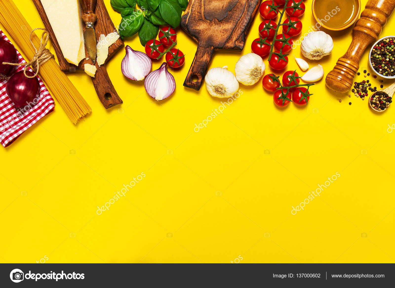 Healthy food background. Healthy food concept with fresh vegetables Stock  Photo by ©nerudol 137000602