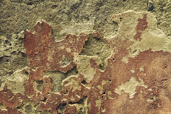 Schöne Textur alte rissige Wand, horizontal. Kopierraum. — Stockfoto