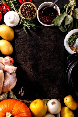 Düzenlenmiş malzemeler ve sebze