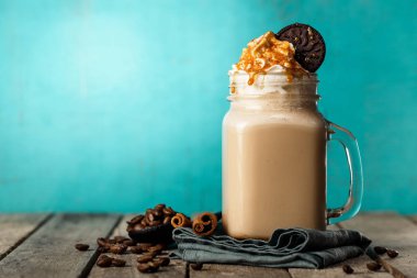 Tatlı içki mavi hizmet