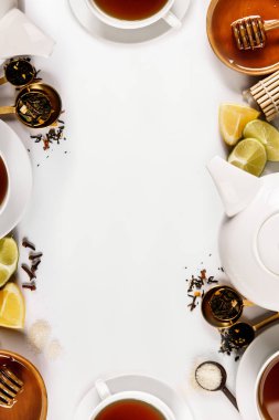 Oluşan çeşniler ve çay