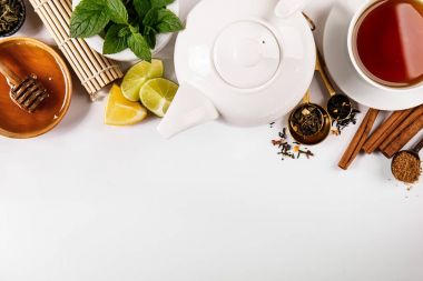 Oluşan çeşniler ve çay