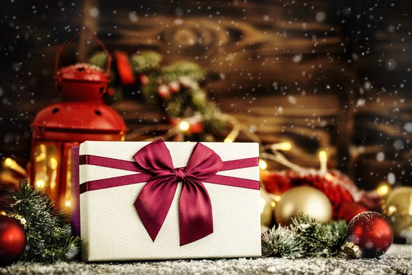 Noel için hediye kutusu