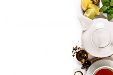 Oluşan çeşniler ve çay