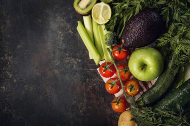 Kaba masada lezzetli taze meyve