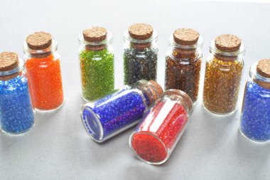 çok renkli boncuklar