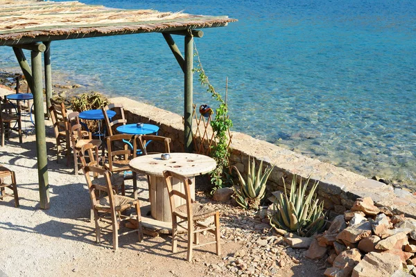 Cafe on the seashore — Stock Photo, Image