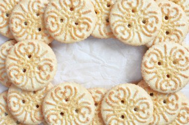 Yuvarlak şeker çerezleri