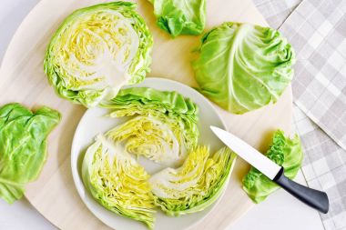 taze doğranmış baş lahana