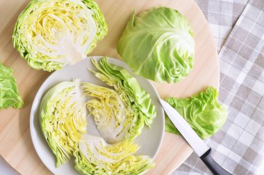 taze doğranmış baş lahana