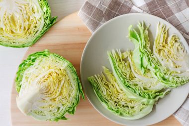 taze doğranmış baş lahana