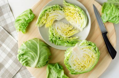 taze doğranmış baş lahana