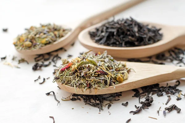 Different herbal tea — Stock Photo, Image