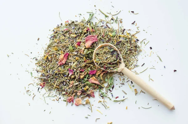 Dry herbal tea — Stock Photo, Image