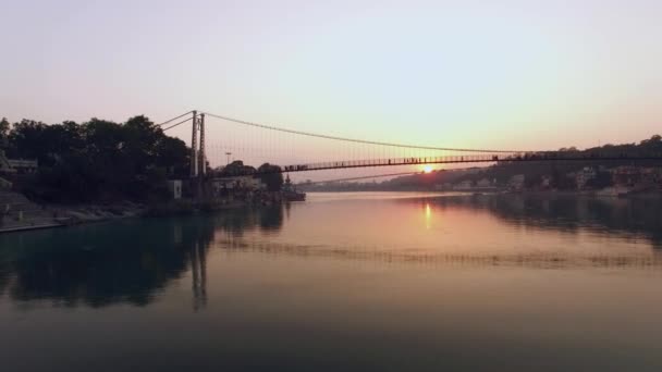 Puente Ram Jhula — Vídeos de Stock