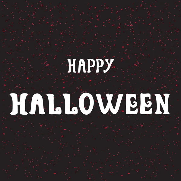Halloween poster with text