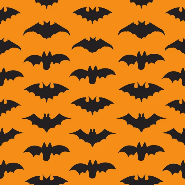 Halloween Seamless pattern with bats.