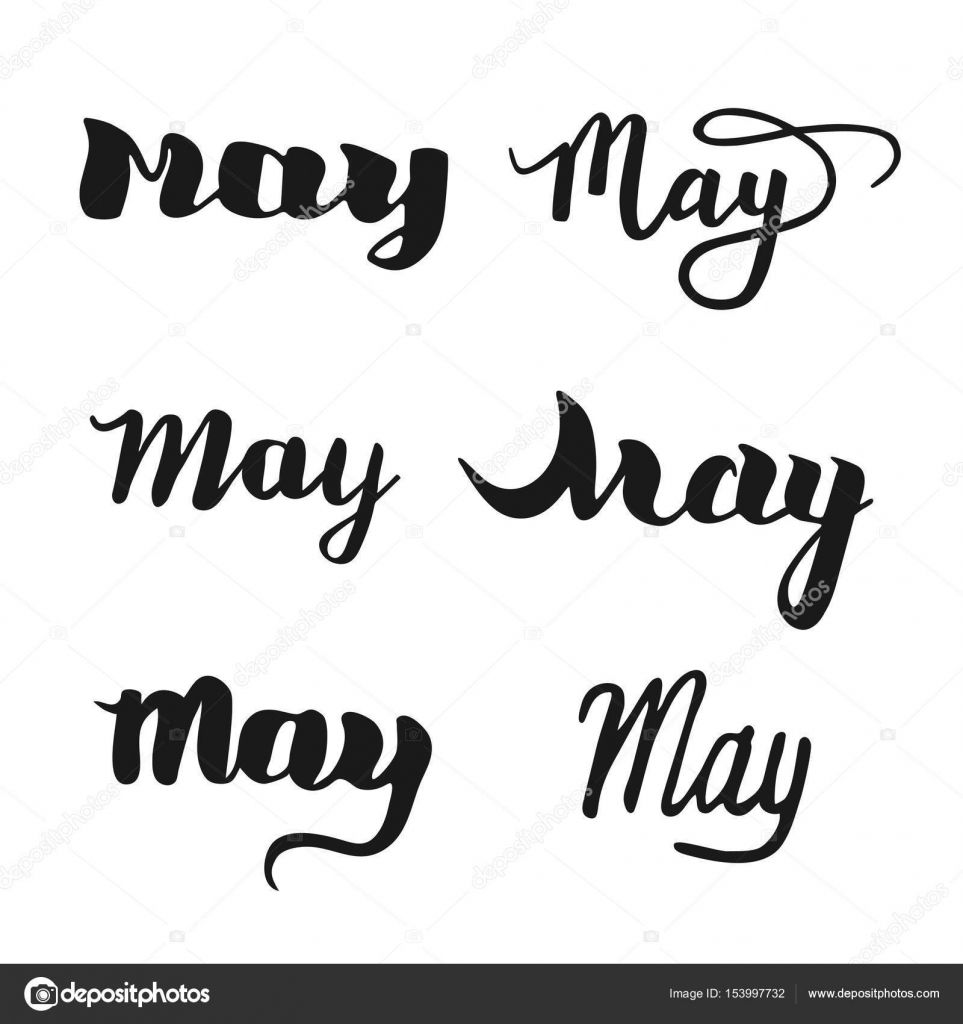 Featured image of post May In Calligraphy