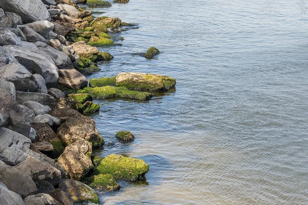 Promenadă Frumoasă Lângă Mare Pentru Recreere Plimbări — Fotografie, imagine de stoc