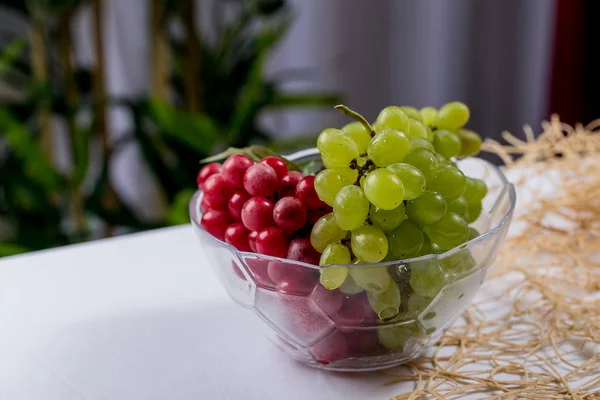 Trauben Glasbecher — Stockfoto