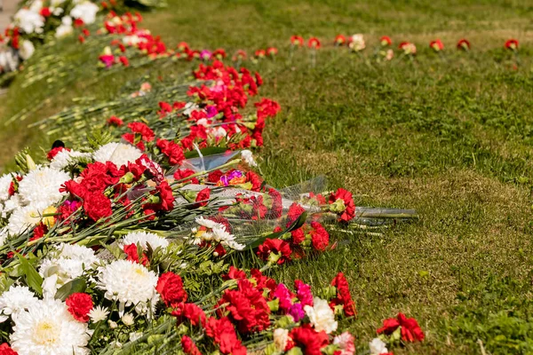 Feriado Dia Vitória Pode Memorial São Petersburgo — Fotografia de Stock