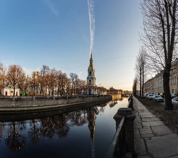 São Petersburgo Rússia Catedral Naval São Nicolau Catedral Naval São — Fotografia de Stock