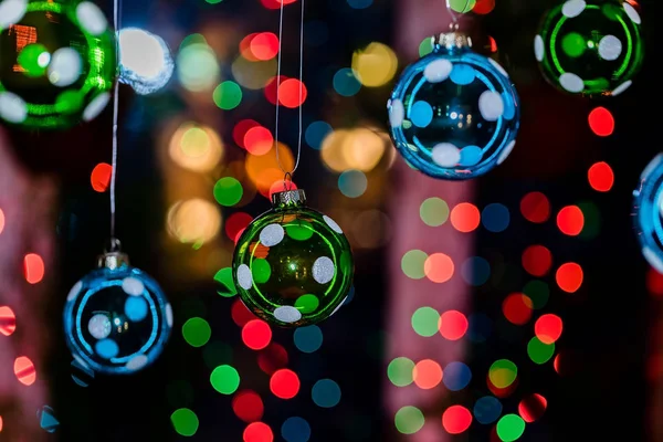 Juguetes Para Nuevo Año Juguete Navidad Juguete Navidad Juguetes Árbol — Foto de Stock