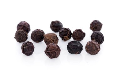 beyaz zemin üzerine biber Mısır